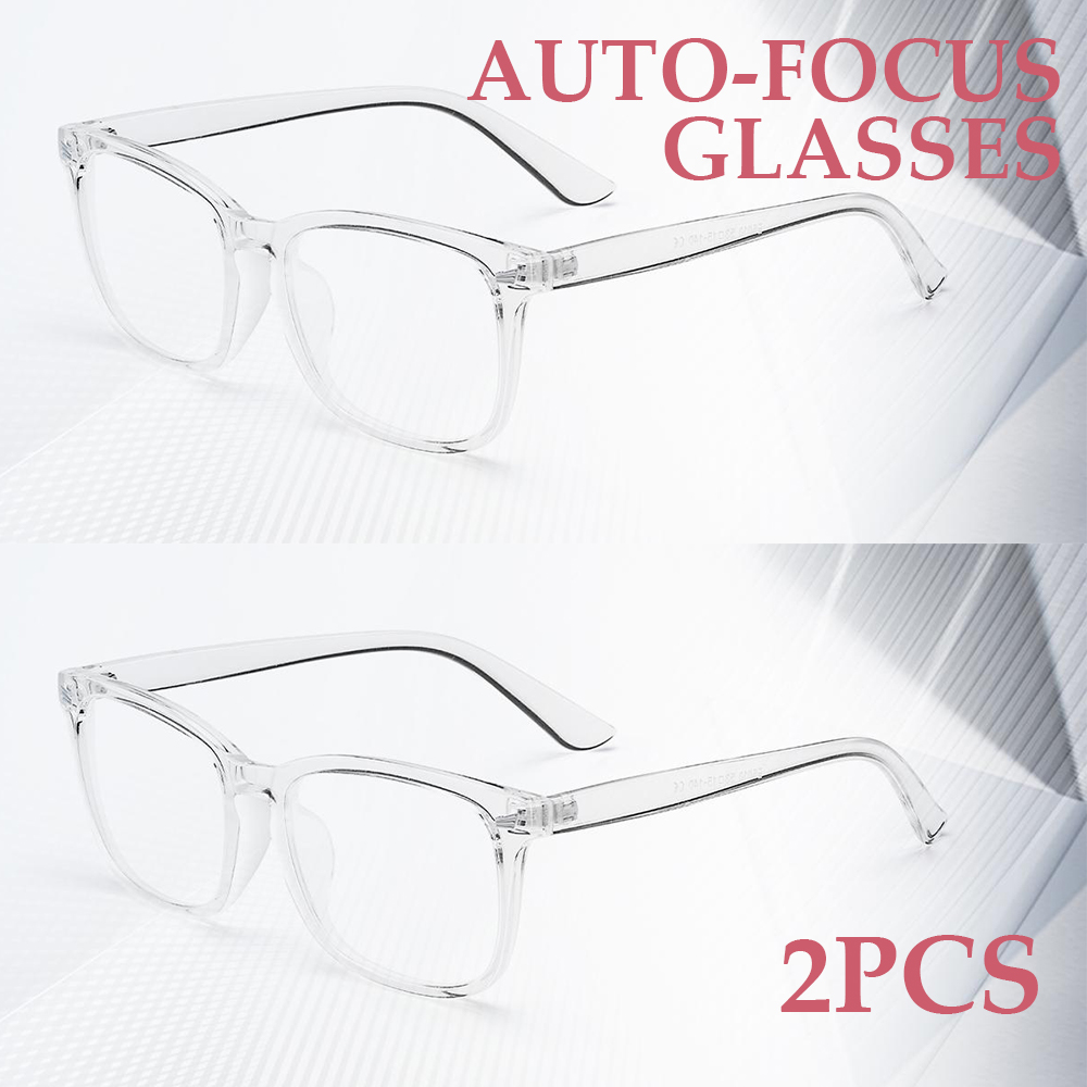Gaming Glasses Tinted - 1/2/3pcs VOPHA Autofocus Reading Glasses for