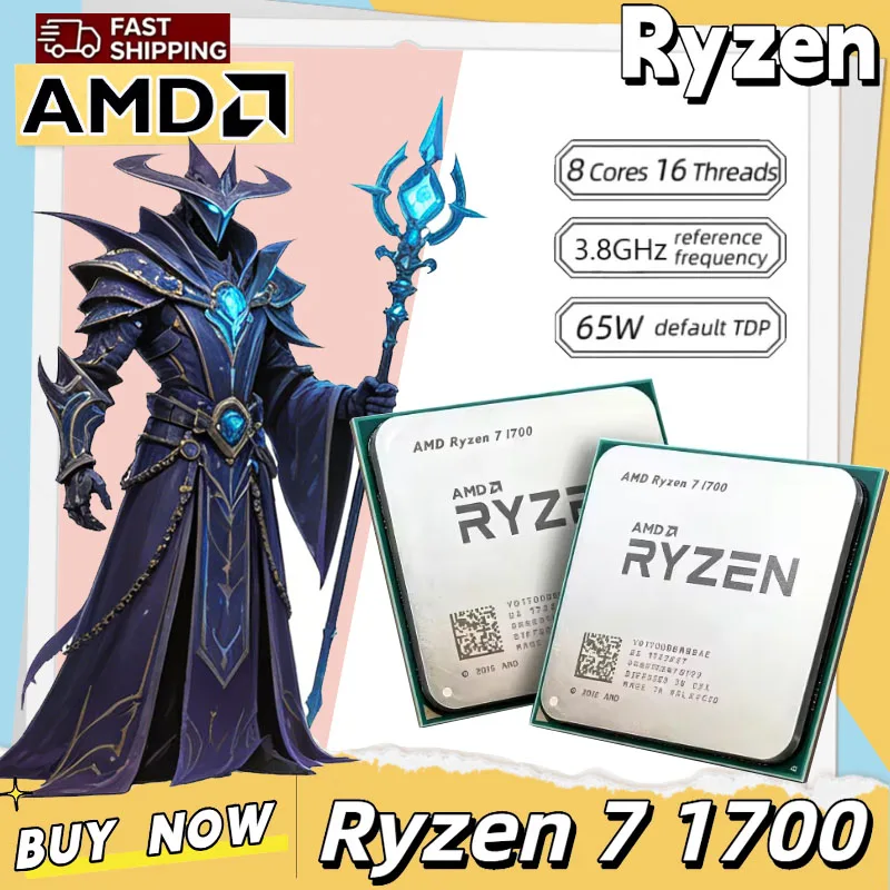 Amd Cpu Ryzen 7 - AMD Ryzen 7 1700 3.0GHz Eight