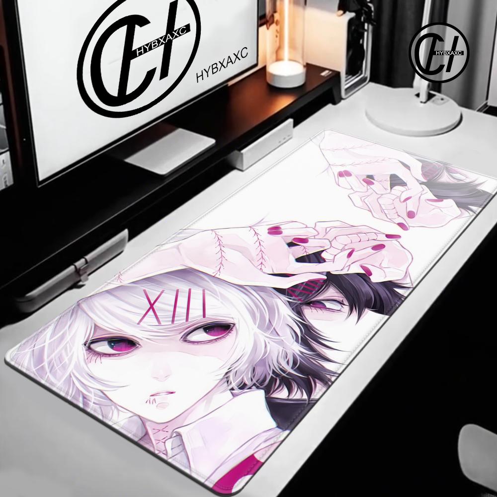 Gaming Accessories Gift For Boyfriend - T_tokyo G_ghoul Pu Leather Mouse Pad