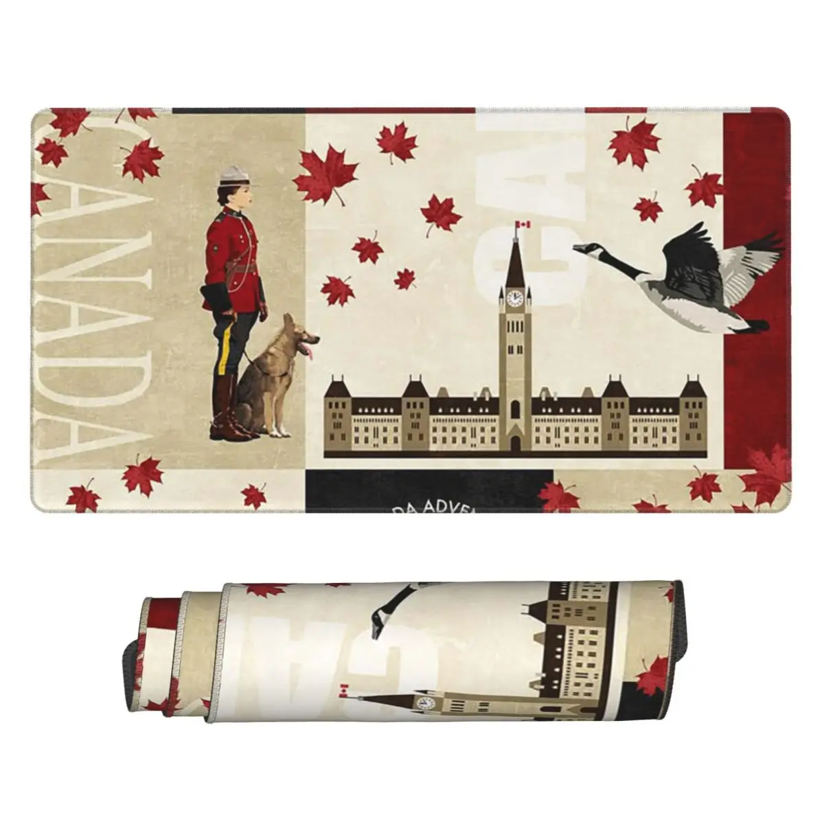 Large Mouse Pad Canada Flag Na - огляд і ціна Gaming Accessories Canada