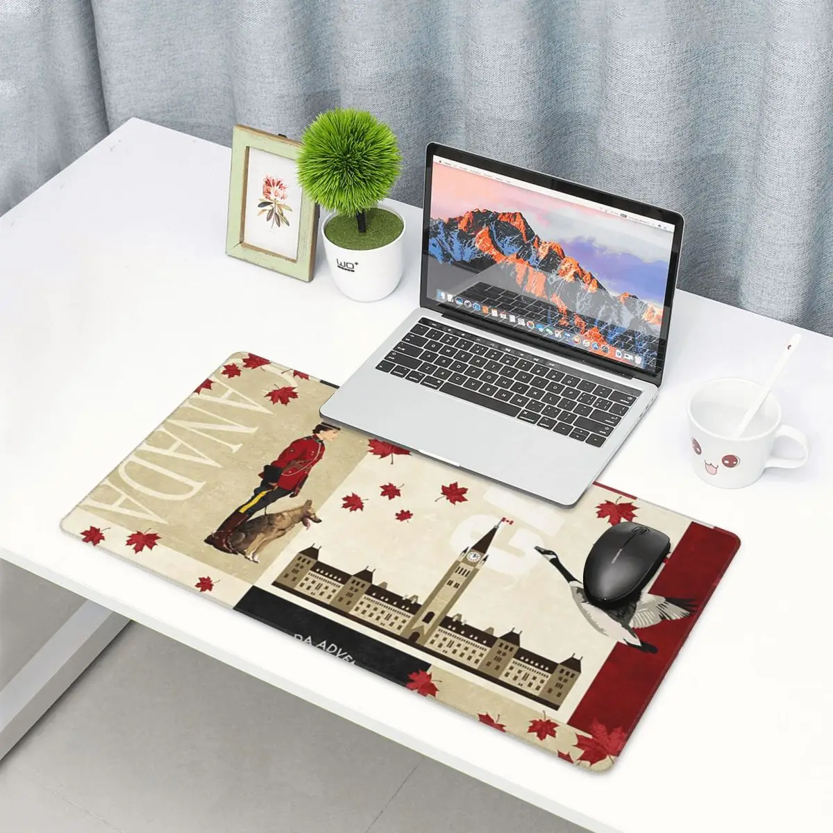 Large Mouse Pad Canada Flag Na - огляд і ціна Gaming Accessories Canada