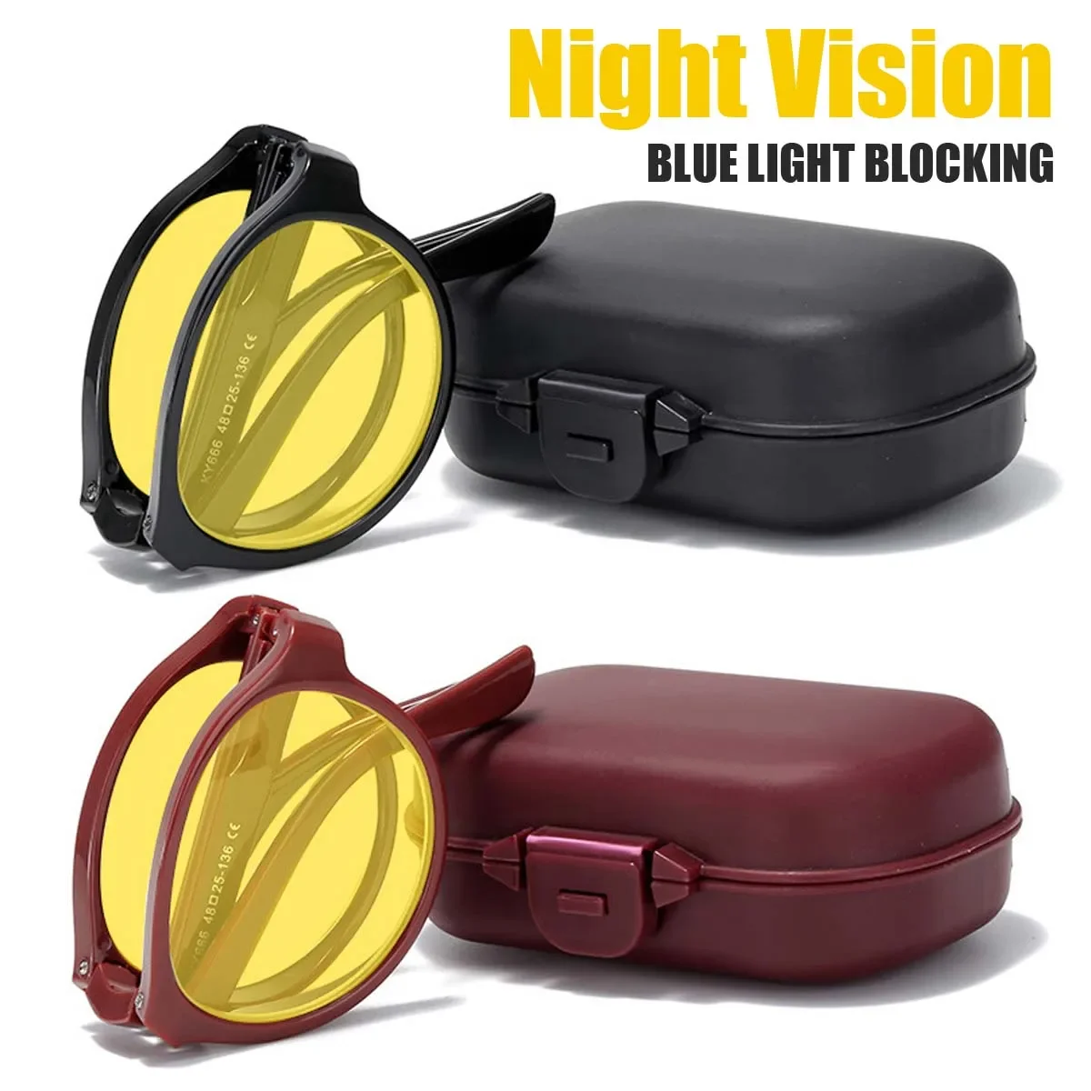 Foldable Night Vision Glasses  - огляд і ціна Gaming Glasses Tinted