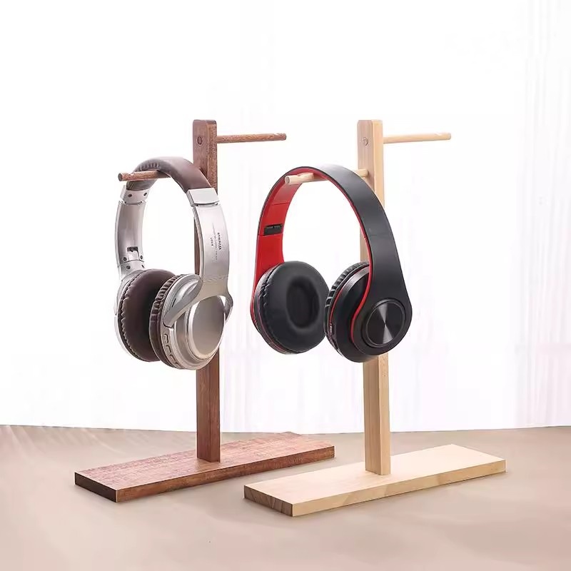 Wood Headphone Stand Earphone  - огляд і ціна Gaming Home Accessories