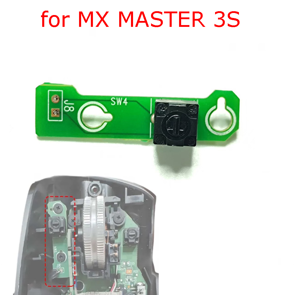 For MX MASTER3S Mouse Button B - огляд і ціна Gaming Accessories Logitech
