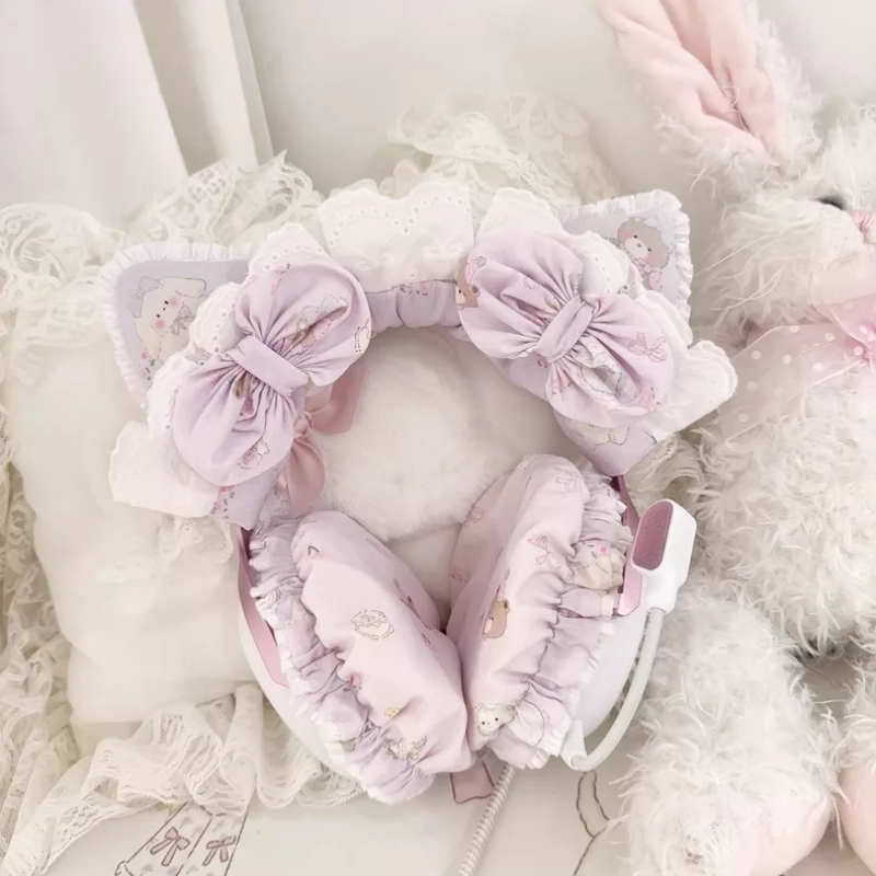 Ruffled Edge Lace Head Mounted - огляд і ціна Gaming Home Accessories
