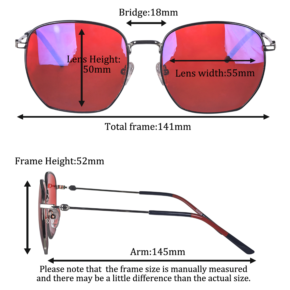 SHINU better Sleep Red lens Bl - огляд і ціна Gaming Glasses Tinted