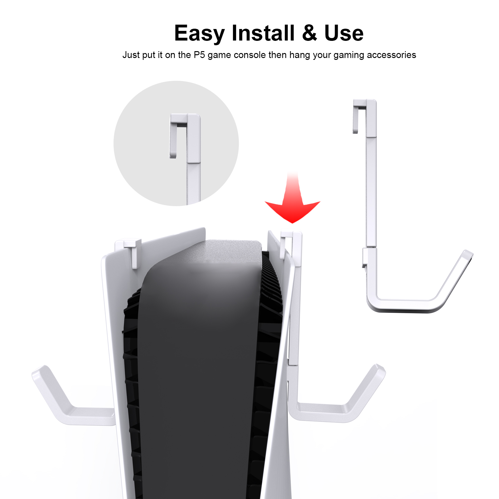 JYS-P5180 Controller & Headset - огляд і ціна Gaming Accessories Holder