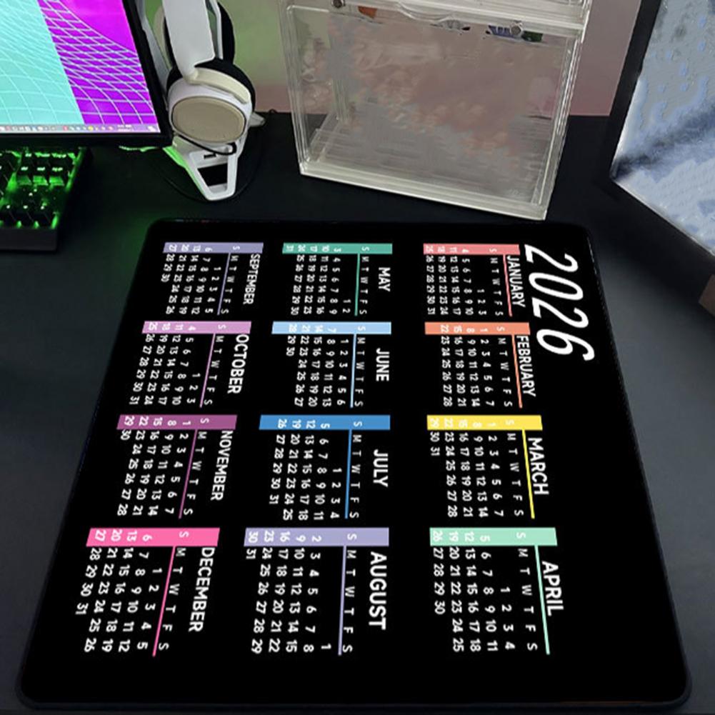 2026 Calendar Mouse Pad Waterp - огляд і ціна Gaming Home Accessories