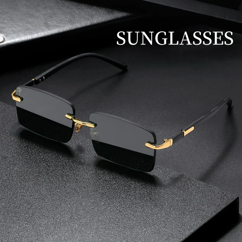 Fashion Rectangle Sunglasses M - огляд і ціна Gaming Glasses Tinted