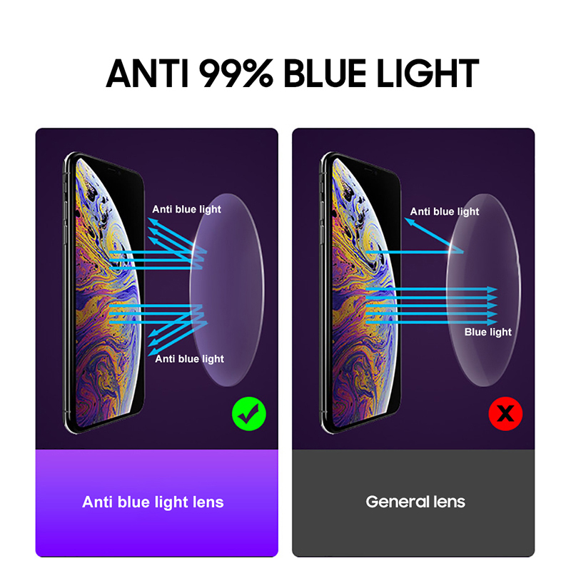 New Fashion Square Blue Light  - огляд і ціна Gaming Glasses Tinted