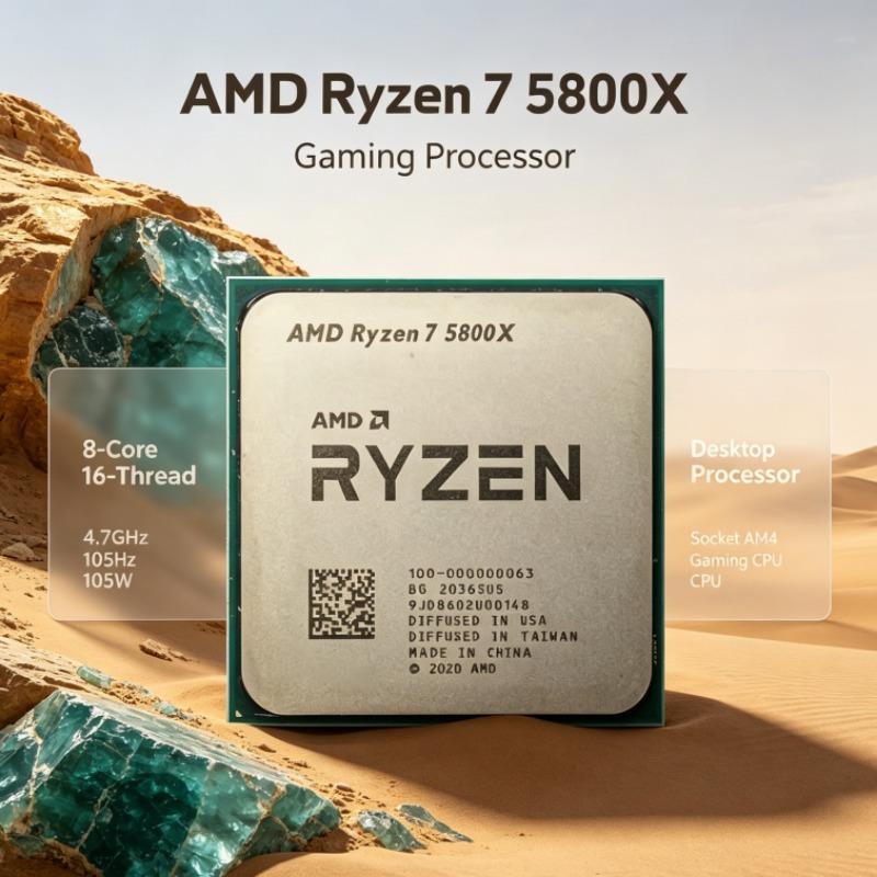 AMD R7 5800X Ryzen 7 AM4 Proce - огляд і ціна Amd Cpu Ryzen 7