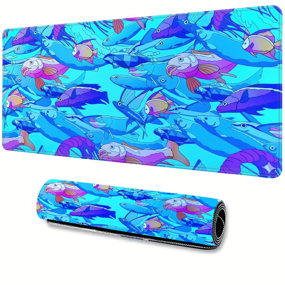 HD Printing Fish Rubber Mouse  - огляд і ціна Gaming Home Accessories