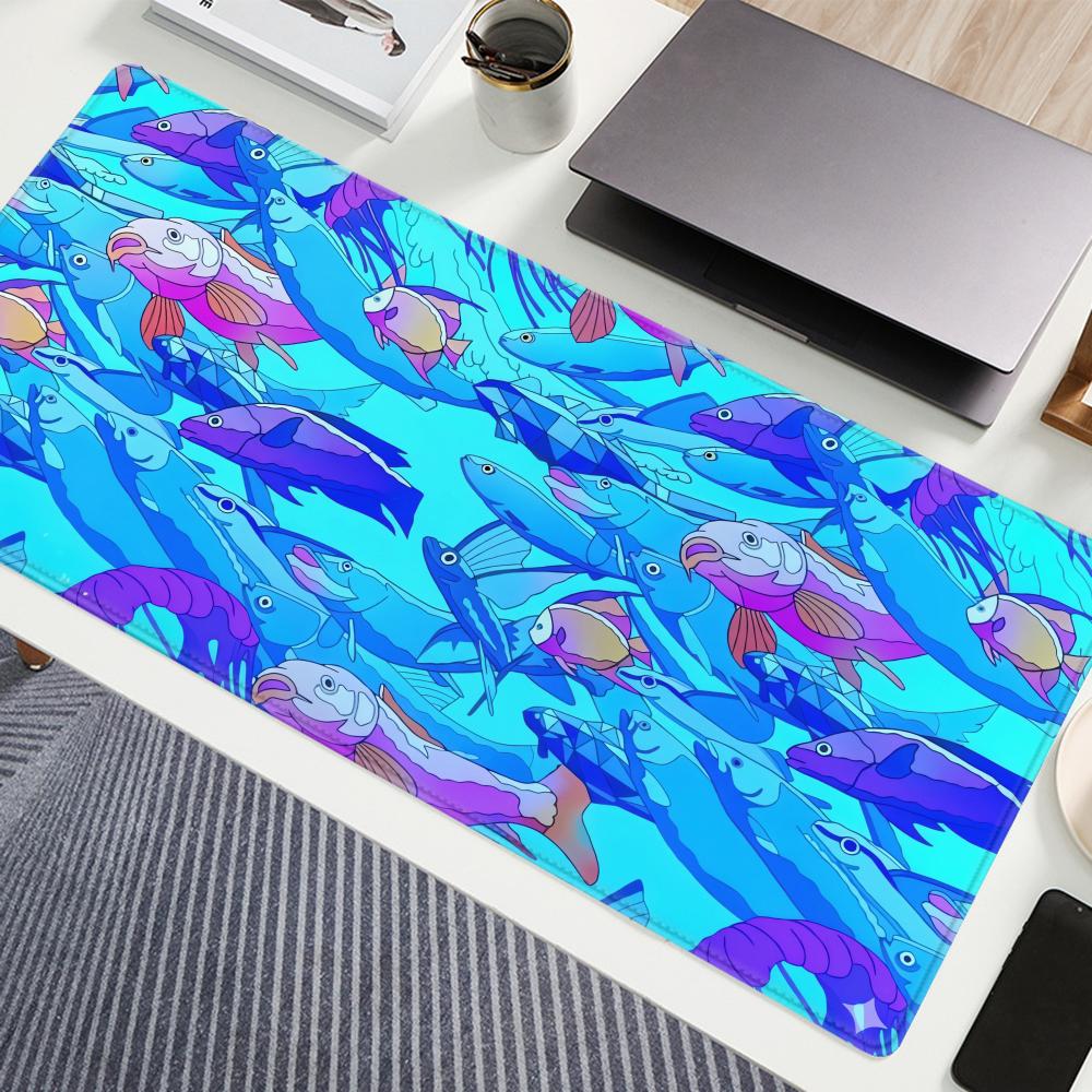 HD Printing Fish Rubber Mouse  - огляд і ціна Gaming Home Accessories